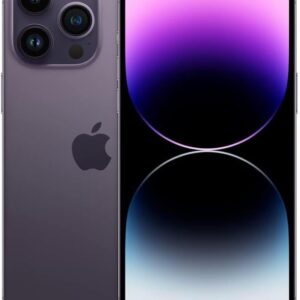 Apple iPhone 14 Pro Max, 256GB, Púrpura Profundo - Desbloqueado (Renovado)