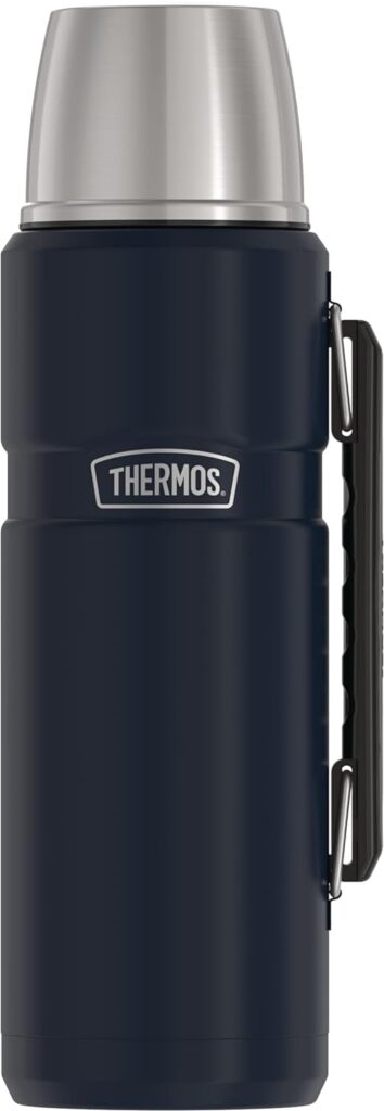 THERMOS Stainless King - Botella de bebida aislada al vacío, 40 onzas, azul medianoche