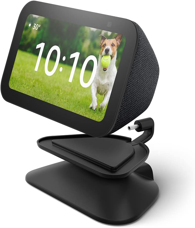 Amazon Echo Show 5 (modelo más reciente), Pantalla inteligente con 2x bajo y sonido claro, Carbón - Image 9