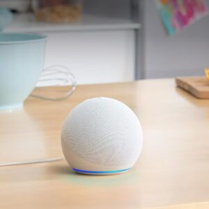 Amazon Echo Dot: parlante Alexa con sonido vibrante, ideal para dormitorios, comedores y oficinas (carbón)
