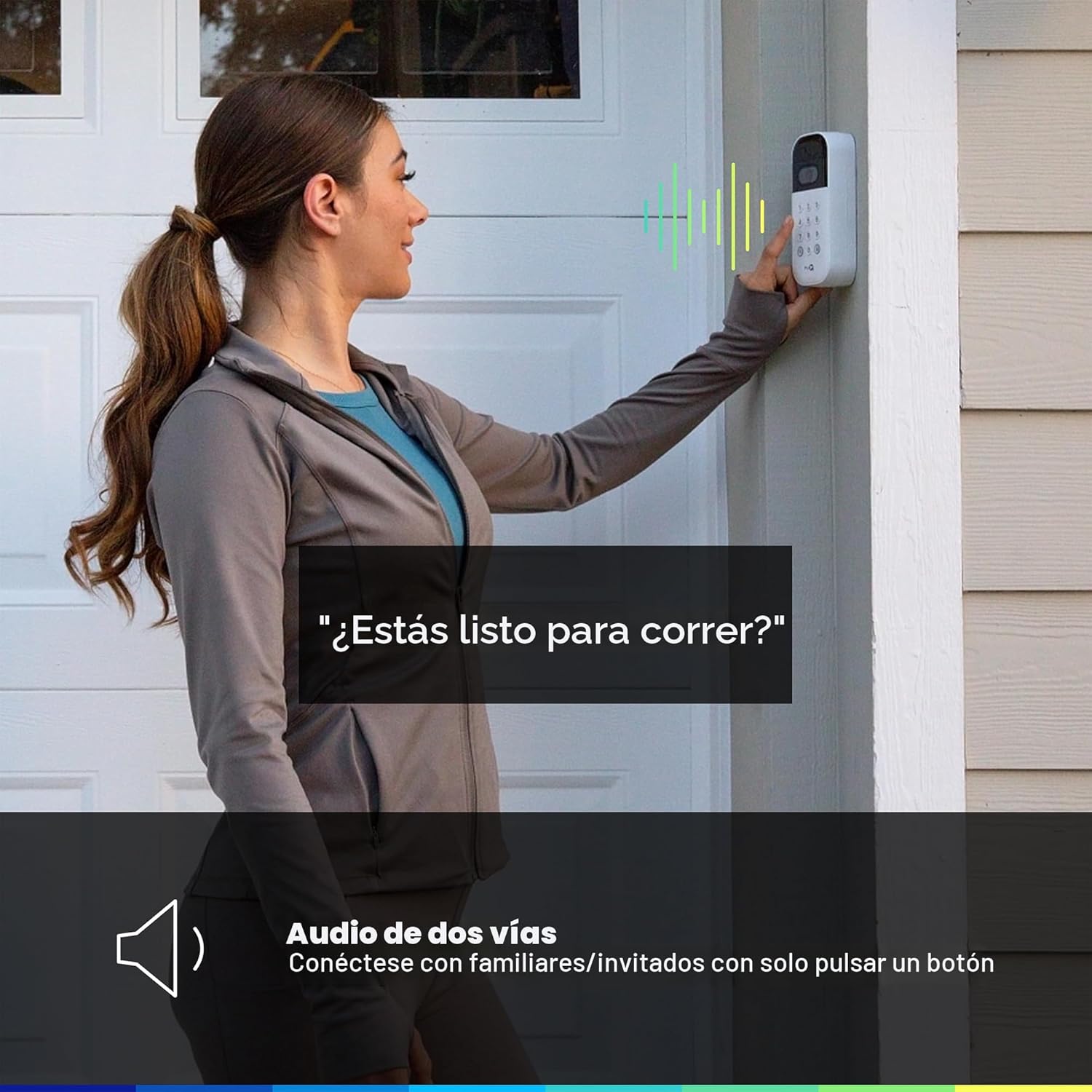 myQ - Teclado inteligente de video para puerta de garaje con cámara gran angular, códigos PIN personalizables y control de teléfono inteligente. Toma el control de tu acceso al garaje, funciona con - Image 7