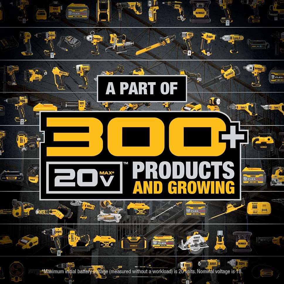 DEWALT Llave de impacto inalámbrica de 20 V MAX con yunque de anillo de cerdo, pistola de impacto de alto par 1/2 sin escobillas, velocidad de 4 modos, incluye batería, cargador y bolsa de kit - Image 11