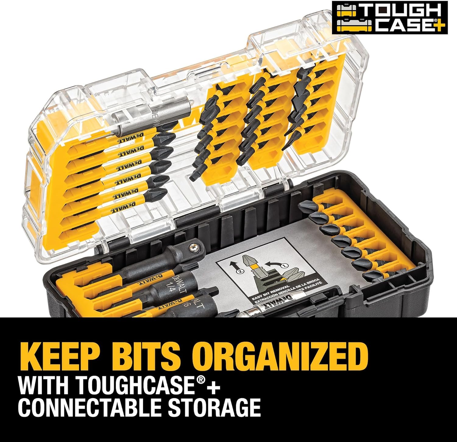 DeWalt accesorios DWA2T40IR 40 piezas Juego de Impulsores - Image 4