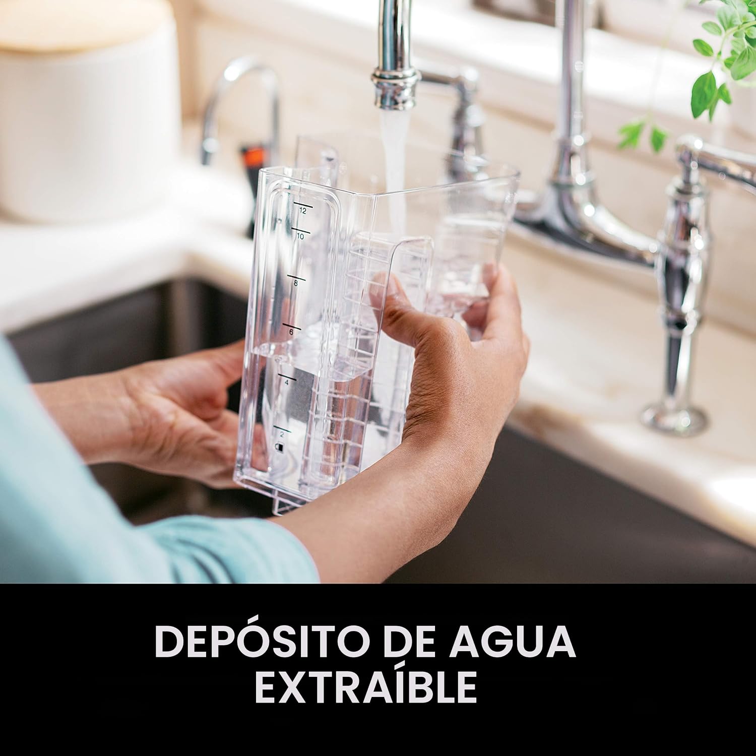 Ninja Cafetera programable CE251 de 12 tazas, 60 onzas, negro/acero inoxidable (renovado) - Image 3