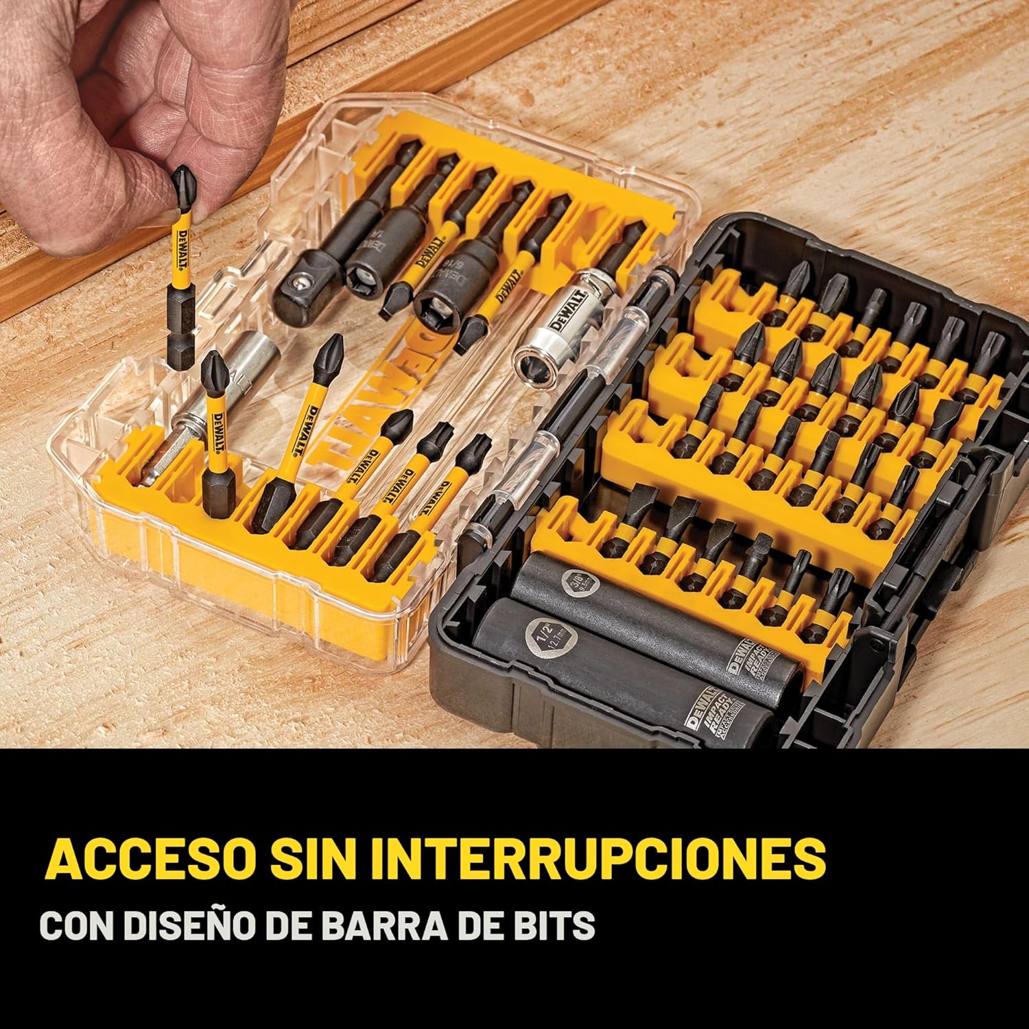 DeWalt accesorios DWA2T40IR 40 piezas Juego de Impulsores - Image 5