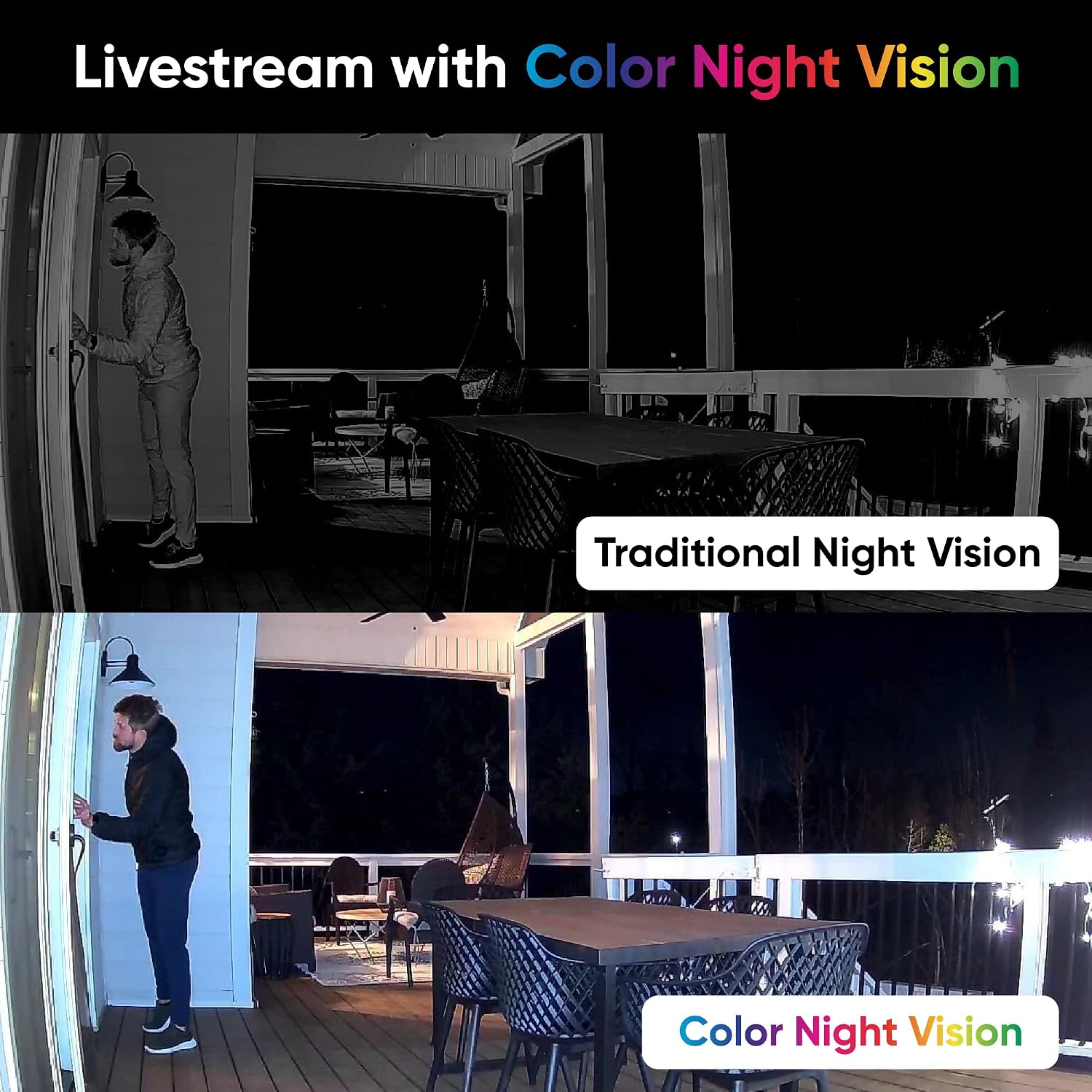 WYZE Cam OG interior/exterior 1080p Wi-Fi cámara inteligente de seguridad para el hogar con visión nocturna a color, con cable, detección de movimiento, audio de 2 vías, compatible con Alexa y Google - Image 3