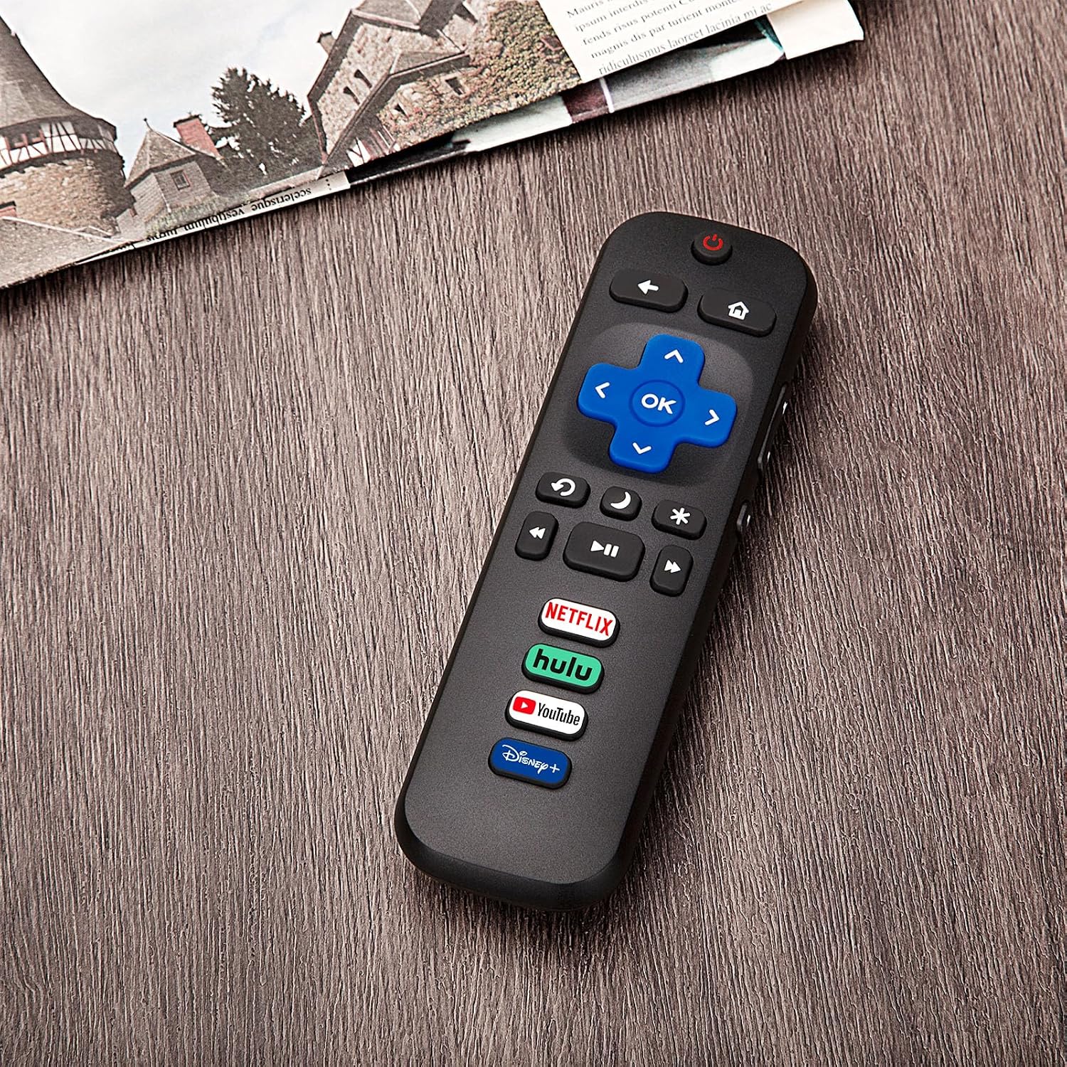 Paquete de 2 controles remotos de repuesto solo para Roku TV, compatible con TCL Roku/Hisense Roku/Onn Roku/Sharp Roku/Element Roku/Westinghouse Roku/Philips Roku (no para Roku Stick and Box) - Image 7